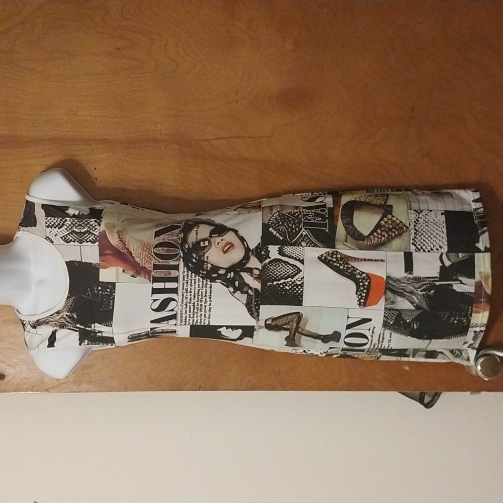 Cleo fashion print dress